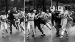 Бостонский марафон. 1967-й год. Фото Associated Press. 